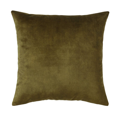 Lovely velvet cushion - Moss