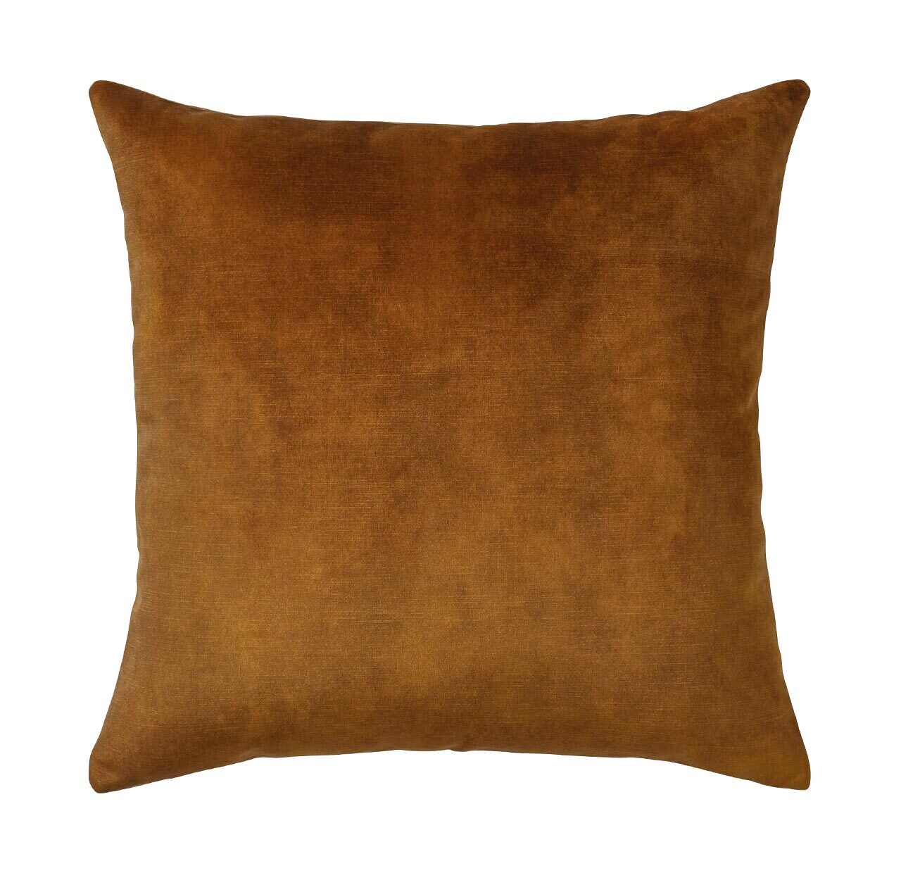 Lovely velvet cushion - Ochre